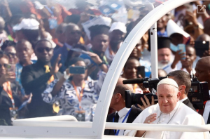 Papa despede-se da República Democrática do Congo