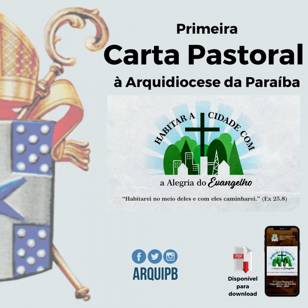 Dom Delson Lança Primeira Carta Pastoral à Arquidiocese Da Paraíba ...