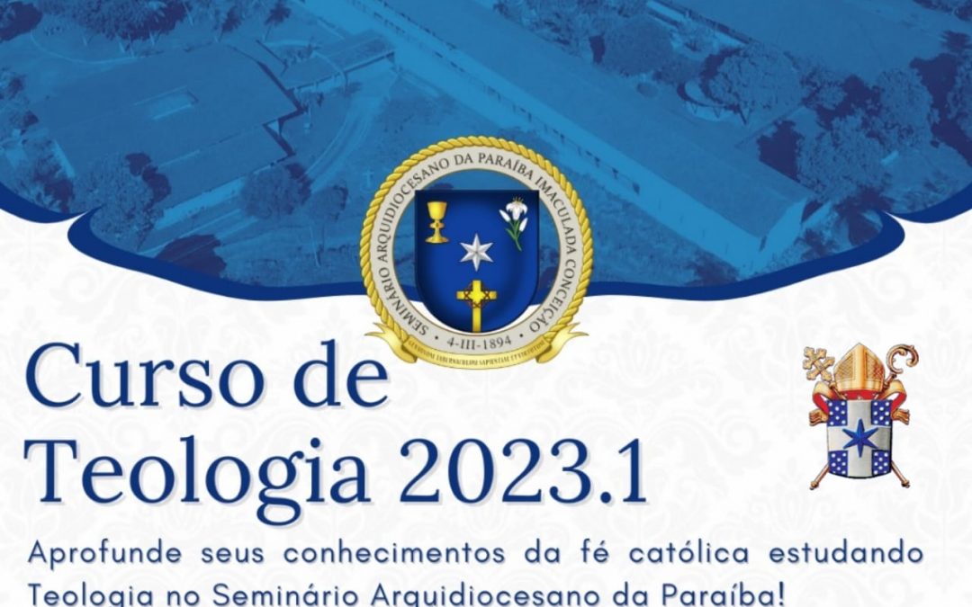 Matrícula abertas para curso de teologia (2023.1)