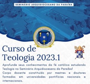 Matrícula abertas para curso de teologia (2023.1)