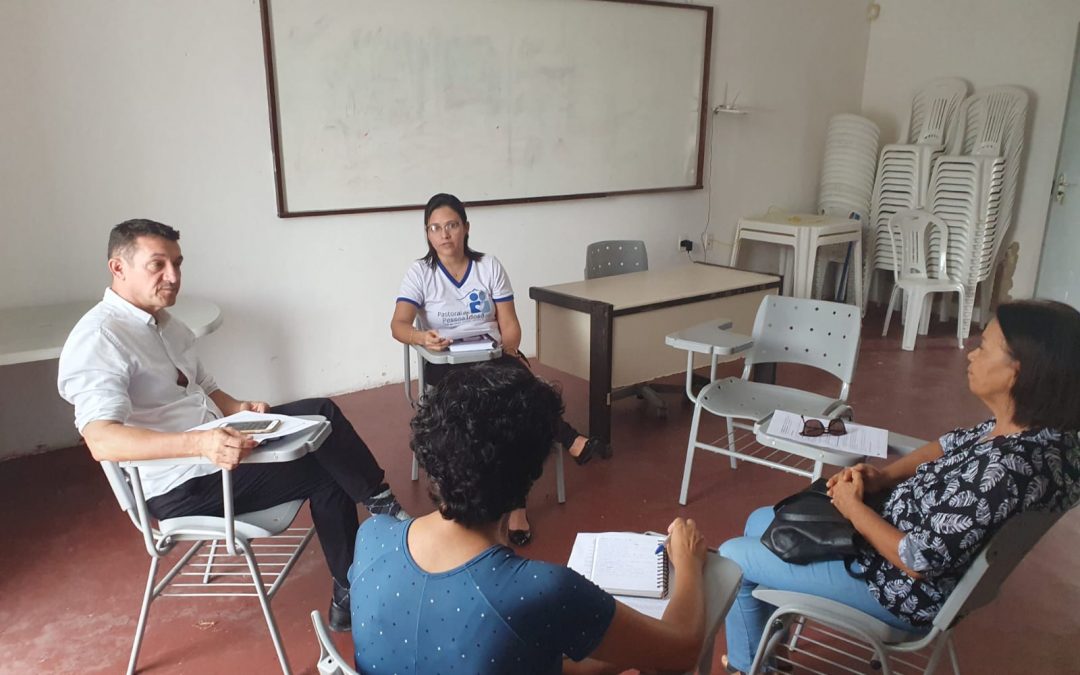 Coordenadores da Pastoral da Pessoa Idosa se reúnem para traçar metas e ações.