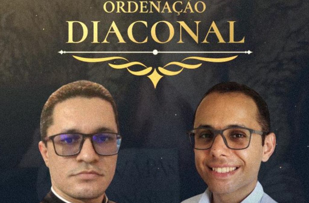 Mais dois novos diáconos na Arquidiocese da Paraíba.