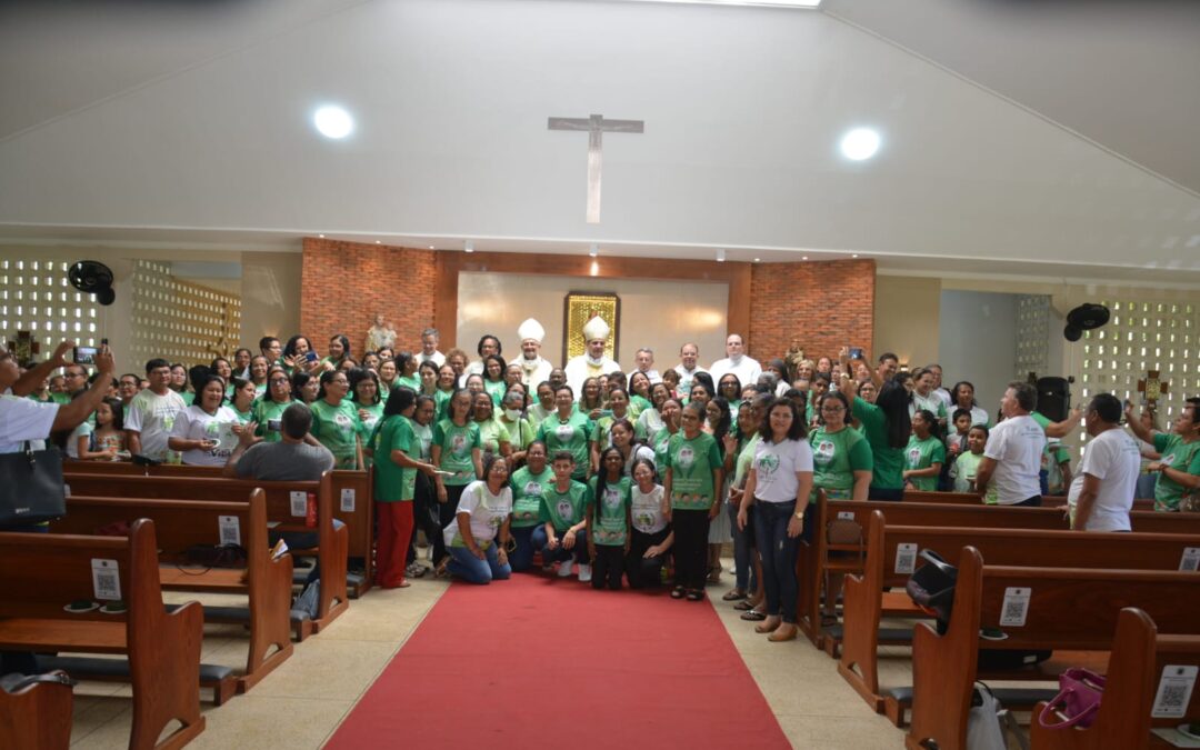 Líderes da Pastoral da Criança se reúnem no Seminário Arquidiocesano da Paraíba.