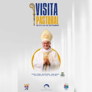O Arcebispo da Paraíba Dom Manoel Delson realizará Visita Pastoral à Paróquia Imaculada Conceição em Cuité de Mamanguape