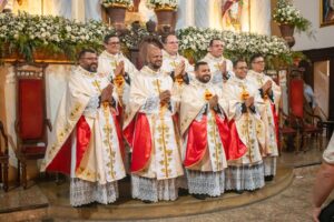 Ordenação de oito novos Padres na Catedral Basílica de Nossa Senhora das Neves