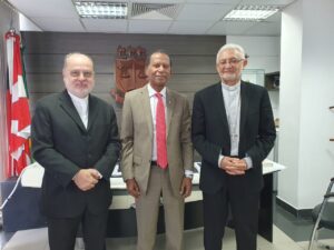 Dom Manoel Delson visita Presidente do Tribunal de Justiça, Desembargador João Benedito.