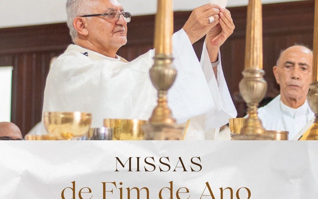 Arquidiocese da Paraíba divulga programação das Missas de Natal e Ano Novo na Catedral Basílica de Nossa Senhora das Neves.