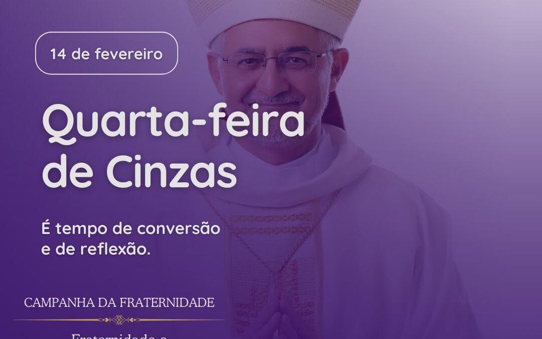 Arcebispo Metropolitano da Paraíba preside Missa de Quarta-feira de Cinzas na Catedral Basílica de Nossa Senhora das Neves