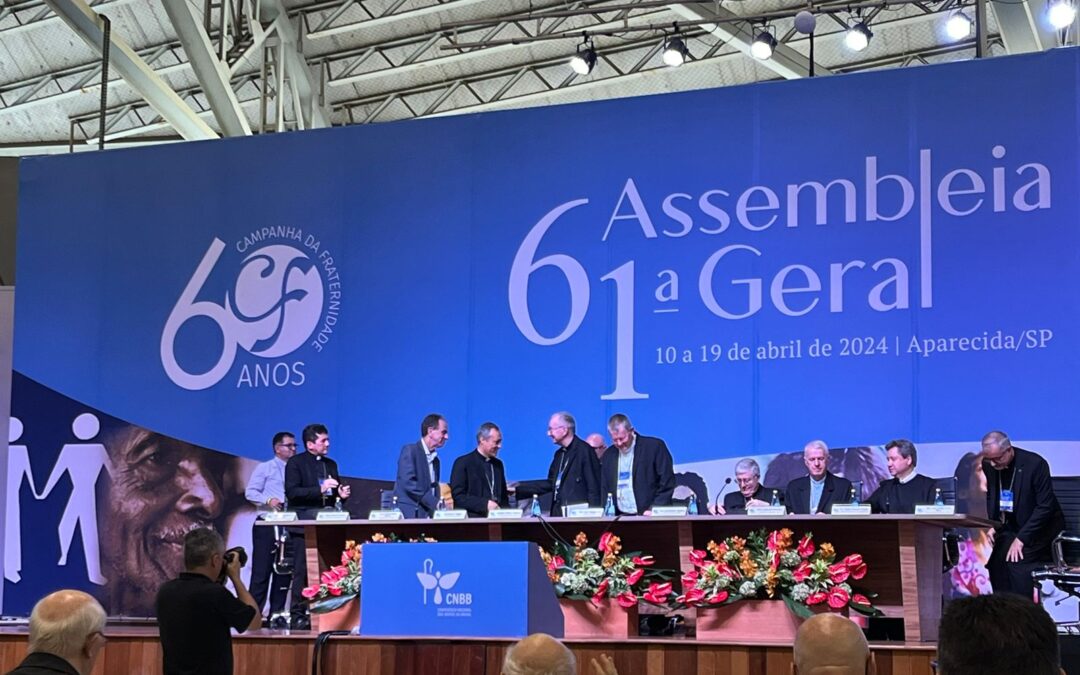 Começou hoje em Aparecida SP a 61ª Assembleia Geral dos Bispos do Brasil