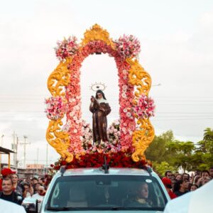 Romaria de Santa Rita de Cássia na Paraíba Reúne 70 Mil Fiéis em Atos de Fé e Devoção