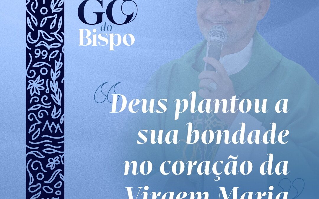 Deus plantou a sua bondade no coração da Virgem Maria