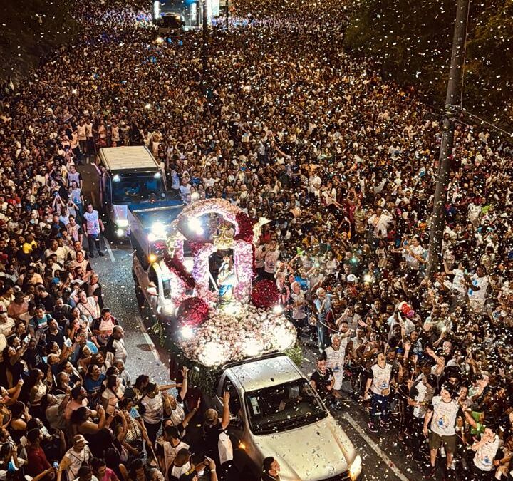 261ª Romaria de Nossa Senhora da Penha mobiliza multidão de devotos em João Pessoa