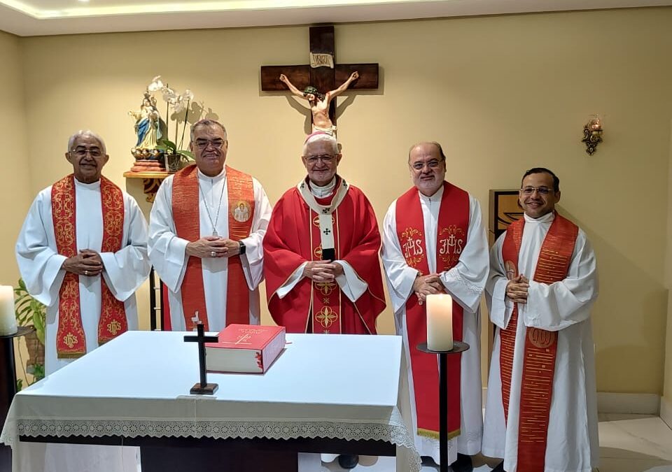 Celebração Eucarística Marca Profissão de Fé do Bispo Eleito Monsenhor Nereudo Freire Henrique