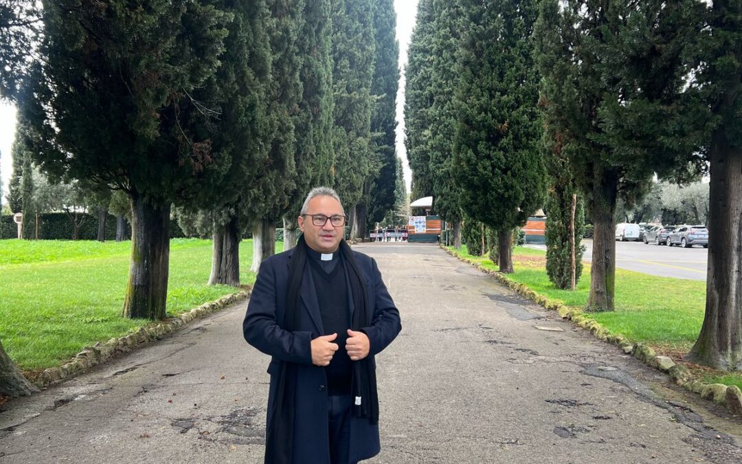 Padre Marcondes Meneses é um dos padres que representa o Brasil no Jubileu do Mundo da Cultura em Roma