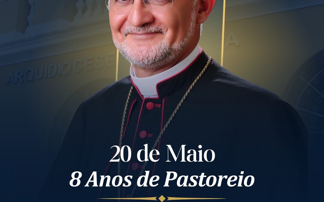 Arquidiocese da Paraíba celebra 8 anos de pastoreio de Dom Manoel Delson