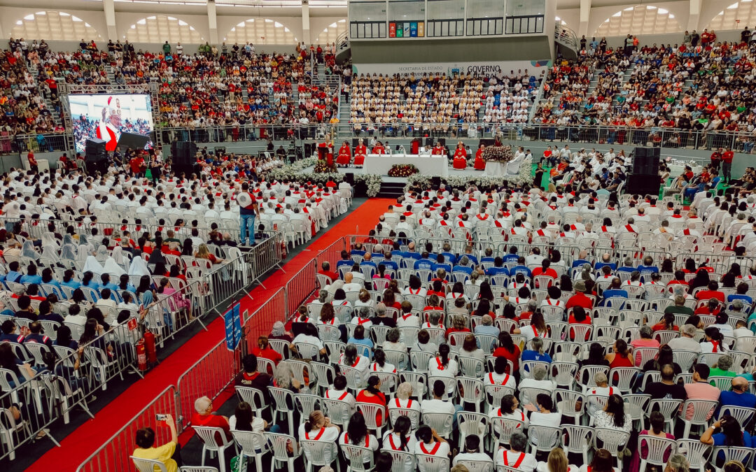 FESTA DE PENTECOSTES 2025 REÚNE MILHARES DE FIÉIS NO GINÁSIO O RONALDÃO, EM JOÃO PESSOA