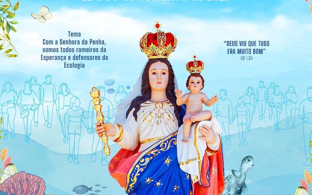 262ª Romaria de Nossa Senhora da Penha acontece neste sábado (29) e deve reunir mais de 600 mil fiéis em João Pessoa