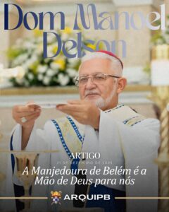 A Manjedoura de Belém é a Mão de Deus para nós 