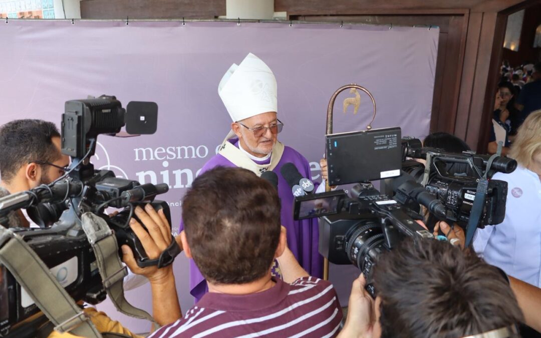 Arquidiocese da Paraíba e Tribunal de Justiça lançam campanha “Mesmo que ninguém veja” em João Pessoa