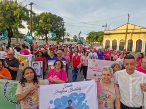 Arquidiocese da Paraíba realiza Ato em Defesa da Mulher no Centro Histórico de João Pessoa