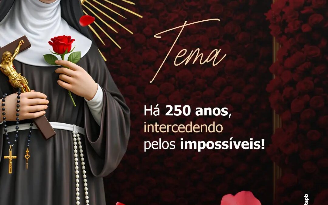 Festa de Santa Rita de Cássia na Arquidiocese da Paraíba