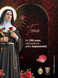 Festa de Santa Rita de Cássia na Arquidiocese da Paraíba