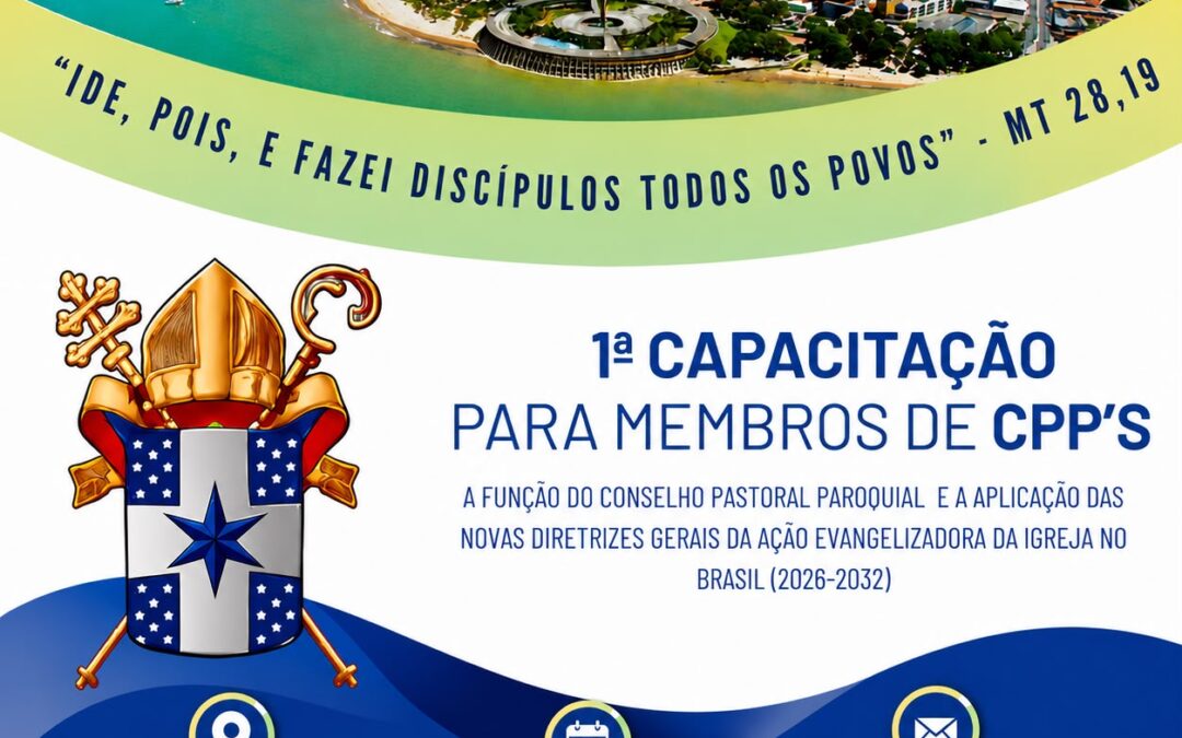 Arquidiocese da Paraíba promove formação para Conselhos de Pastoral Paroquial em preparação para a Assembleia Arquidiocesana