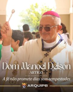 A fé não promete dias sem tempestades