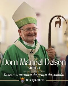 Deus nos arranca da praça da solidão